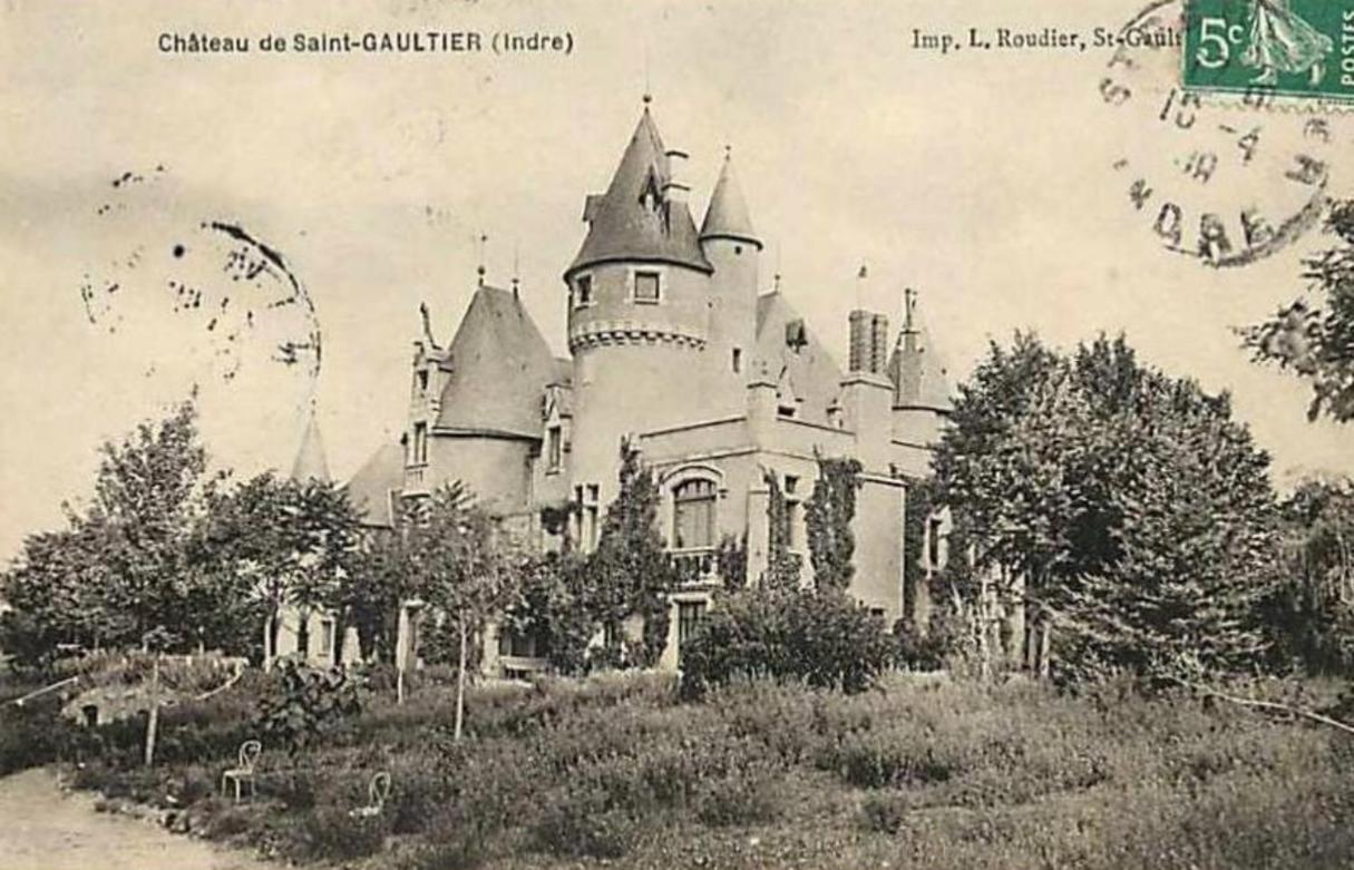 Saint-Gaultier Chateau St.Gaultier מראה חיצוני תמונה