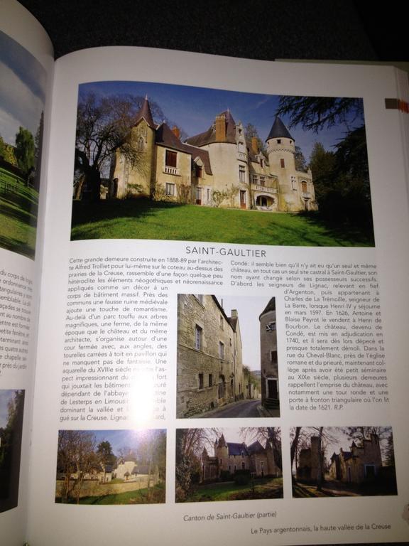 Saint-Gaultier Chateau St.Gaultier מראה חיצוני תמונה