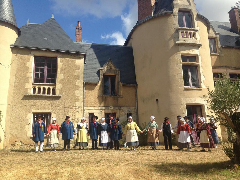 Saint-Gaultier Chateau St.Gaultier מראה חיצוני תמונה
