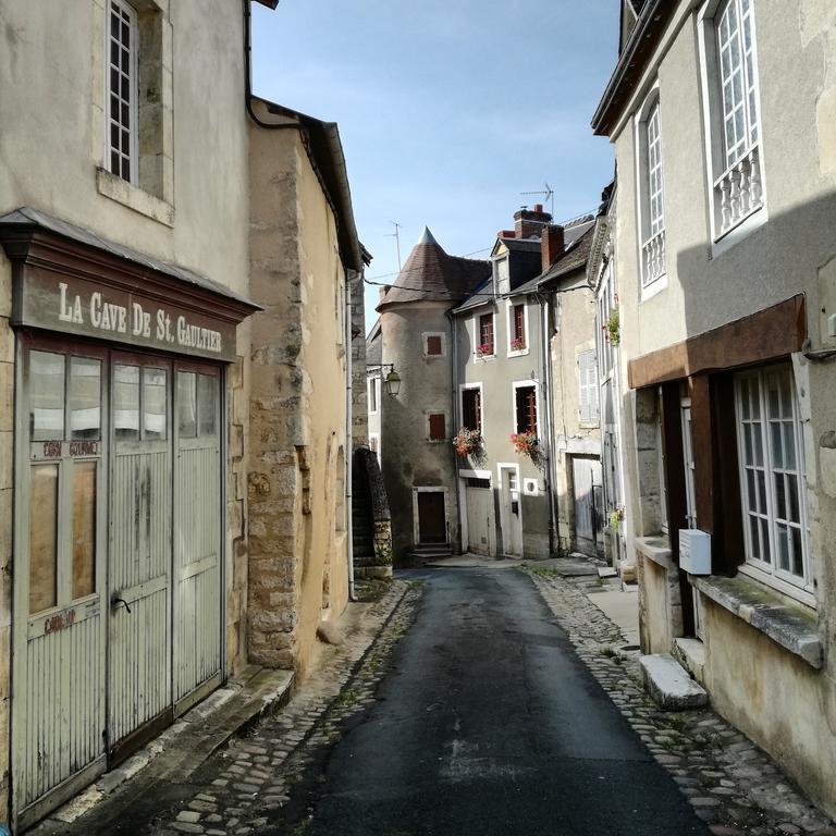 Saint-Gaultier Chateau St.Gaultier מראה חיצוני תמונה