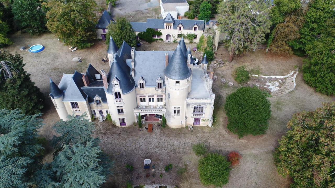 Saint-Gaultier Chateau St.Gaultier מראה חיצוני תמונה